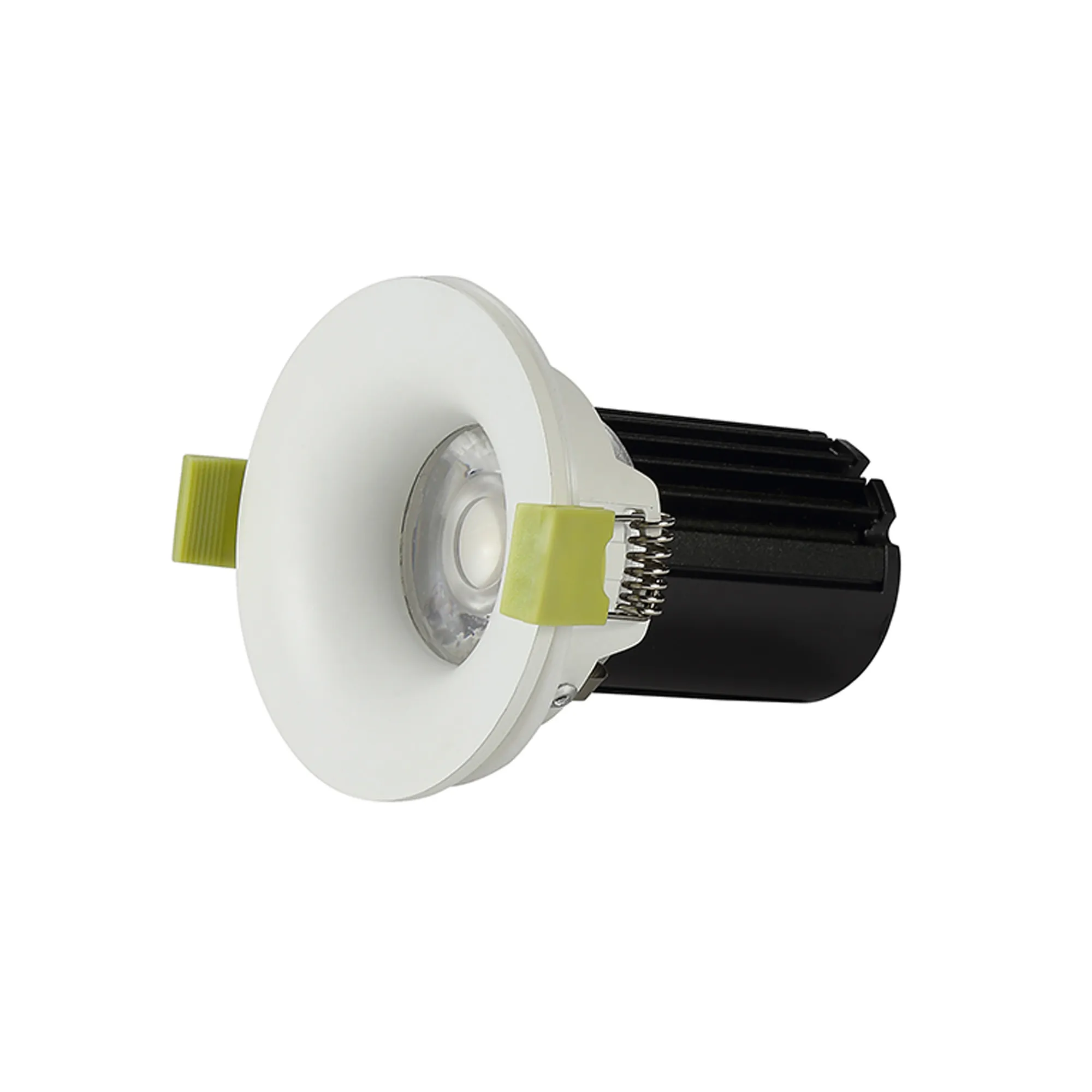 Bruve 12 Tridonic powered 12W 3000K 1200lm 36° LED Engine,300mA , CRI>90 LED Engine Matt White Fixed Round Recessed Downlight, Inner Glass cover, IP65 DM202492  Dlux Bruve 12 IP65